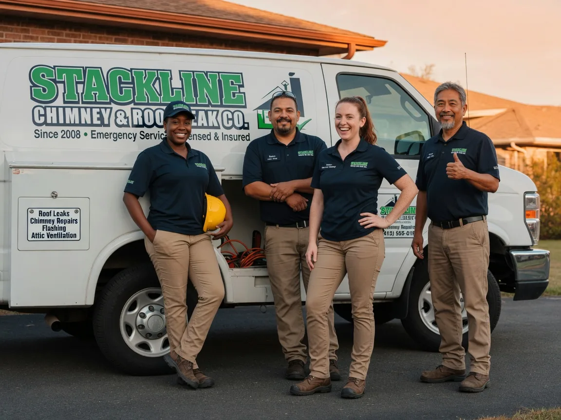 Chimney flashing repair company in Jeffersonville, GA